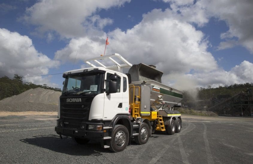 Scania-G400 Stemming Rig