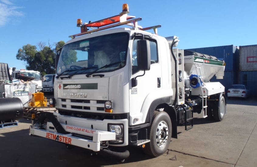 Patching Boom Jetmaster Truck
